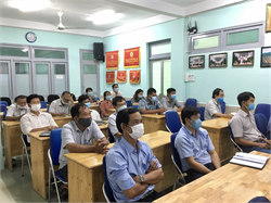 Chi bộ Văn phòng Công ty TNHH MTV KTCT Thủy lợi Bình Thuận tổ chức học tập, quán triệt Nghị quyết Đại hội đại biểu toàn quốc lần thứ XIII của Đảng